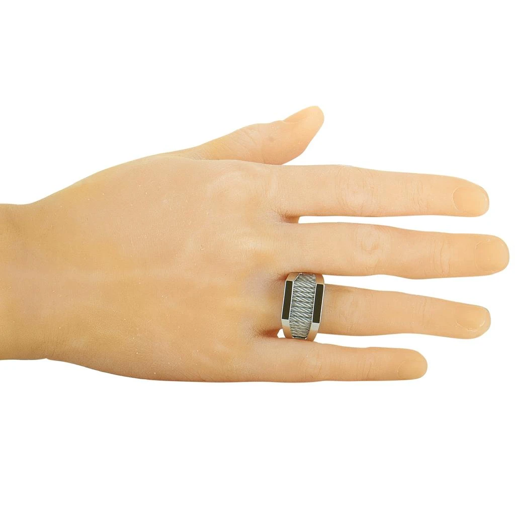 Charriol Forever Stainless Steel Ring 4