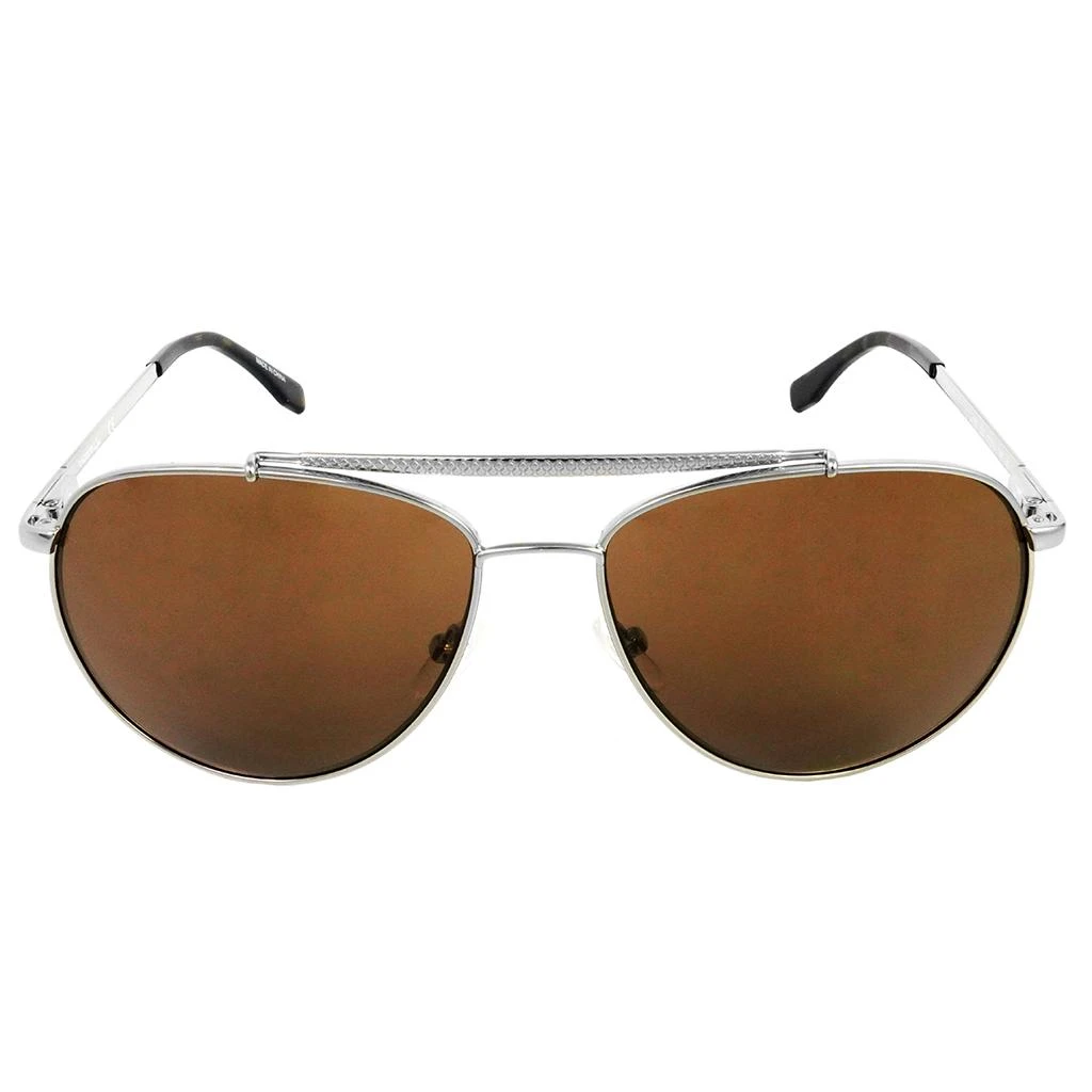 Lacoste Lacoste Brown Pilot Unisex Sunglasses L177S 033 57 1