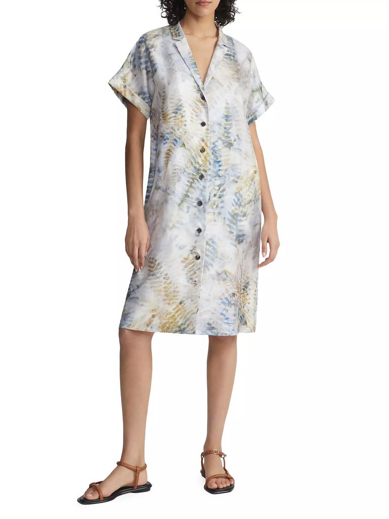 Lafayette 148 New York Sawyer Printed Silk Dress