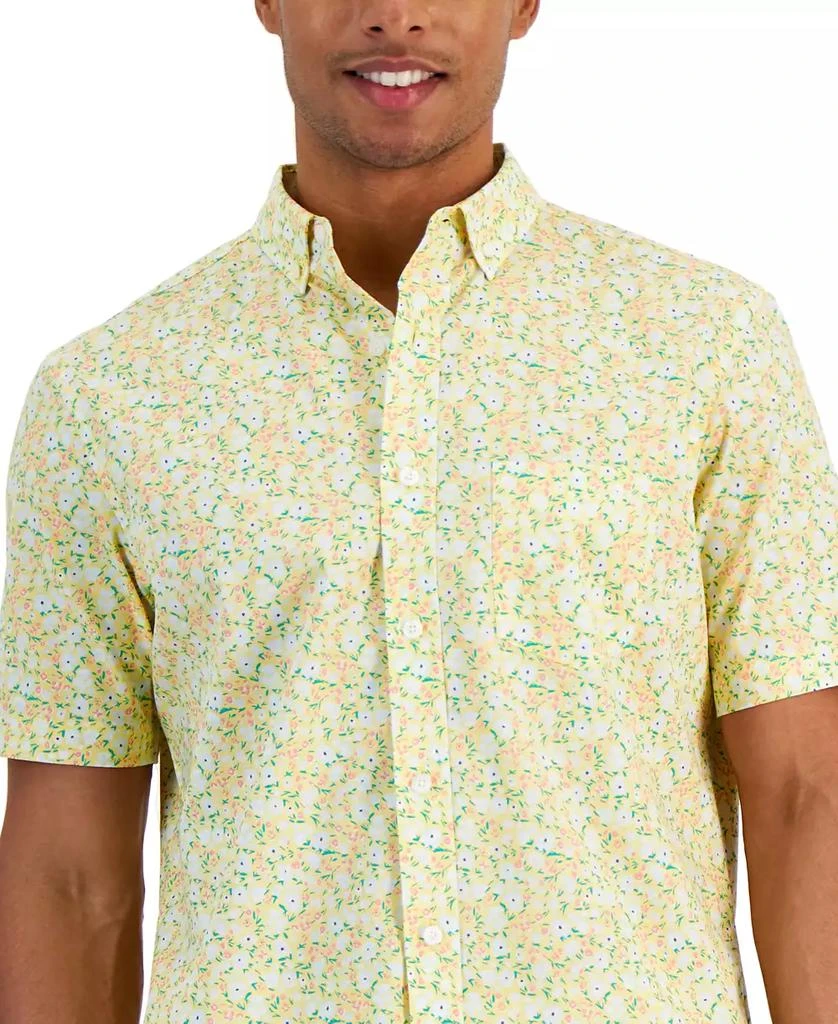 Club Room Men's Udon Floral Poplin Shirt, Created for Macy's 3