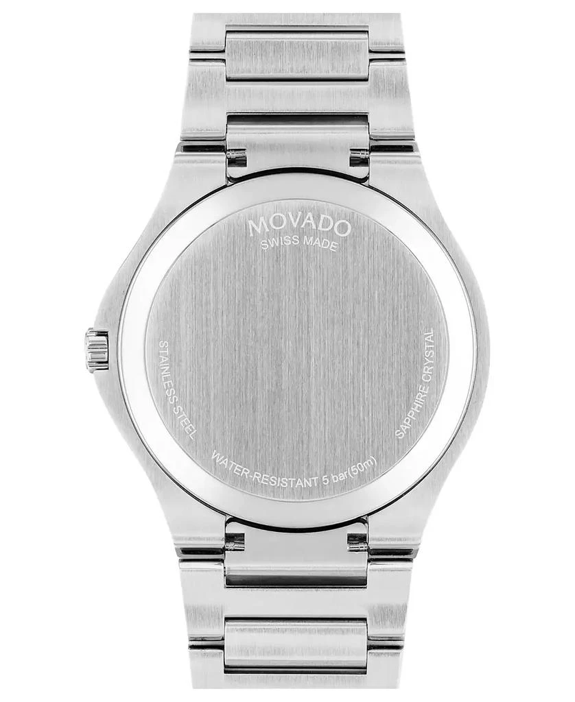 Movado Men's Swiss SE Stainless Steel Bracelet Watch 41mm 3
