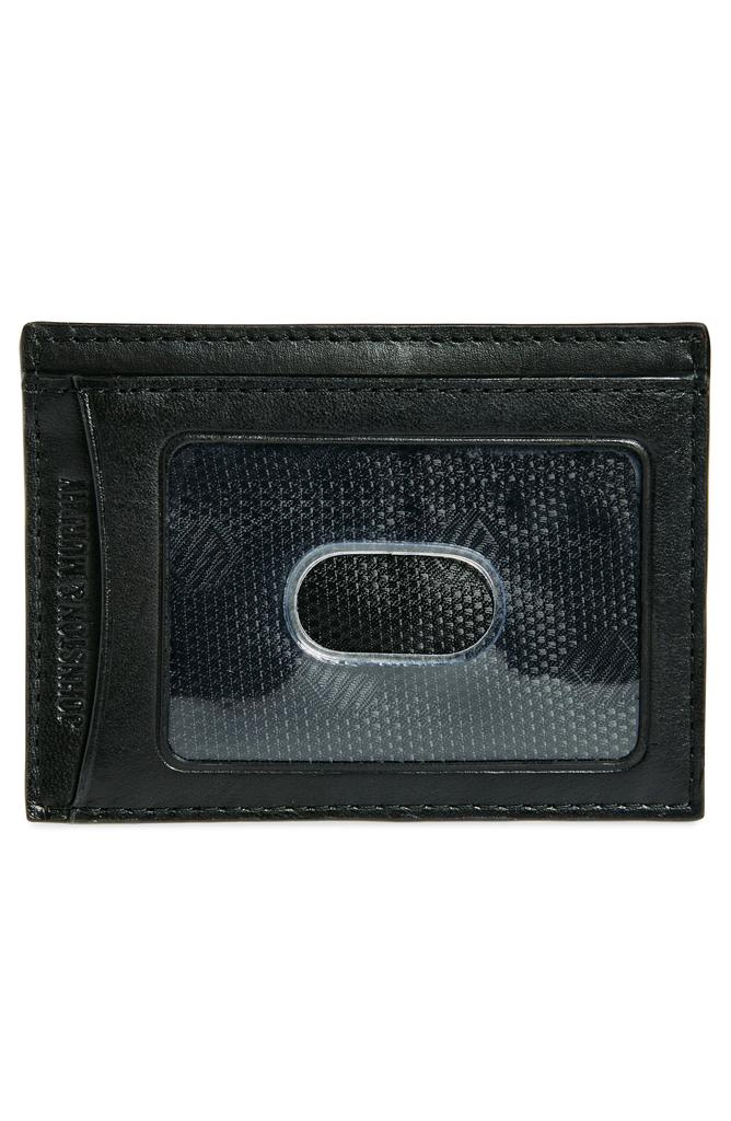 Johnston & Murphy Basketweave Card Holder