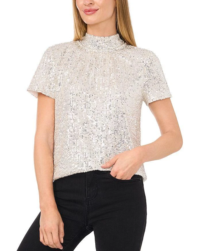 CeCe Sequined Top 1
