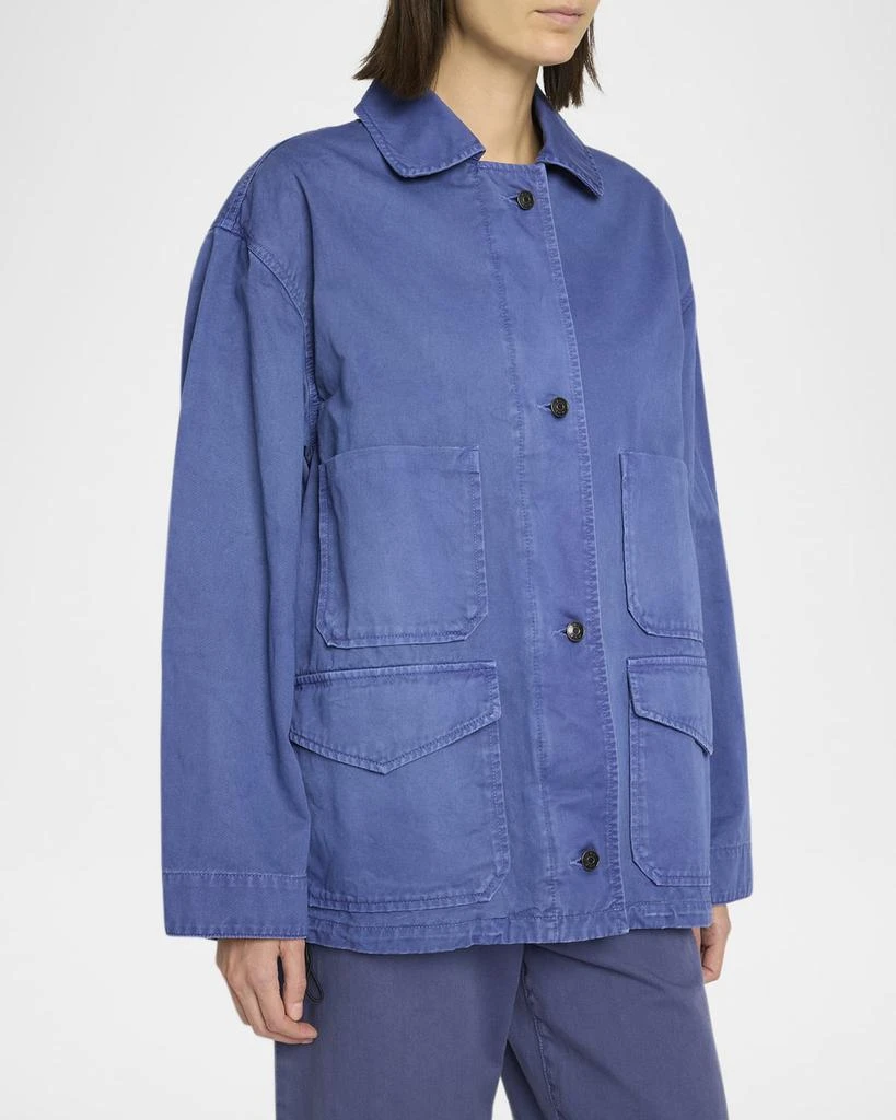 The Row Jolene Cotton Jacket 5