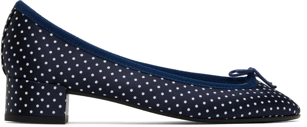 Repetto Navy Camille Heels 1