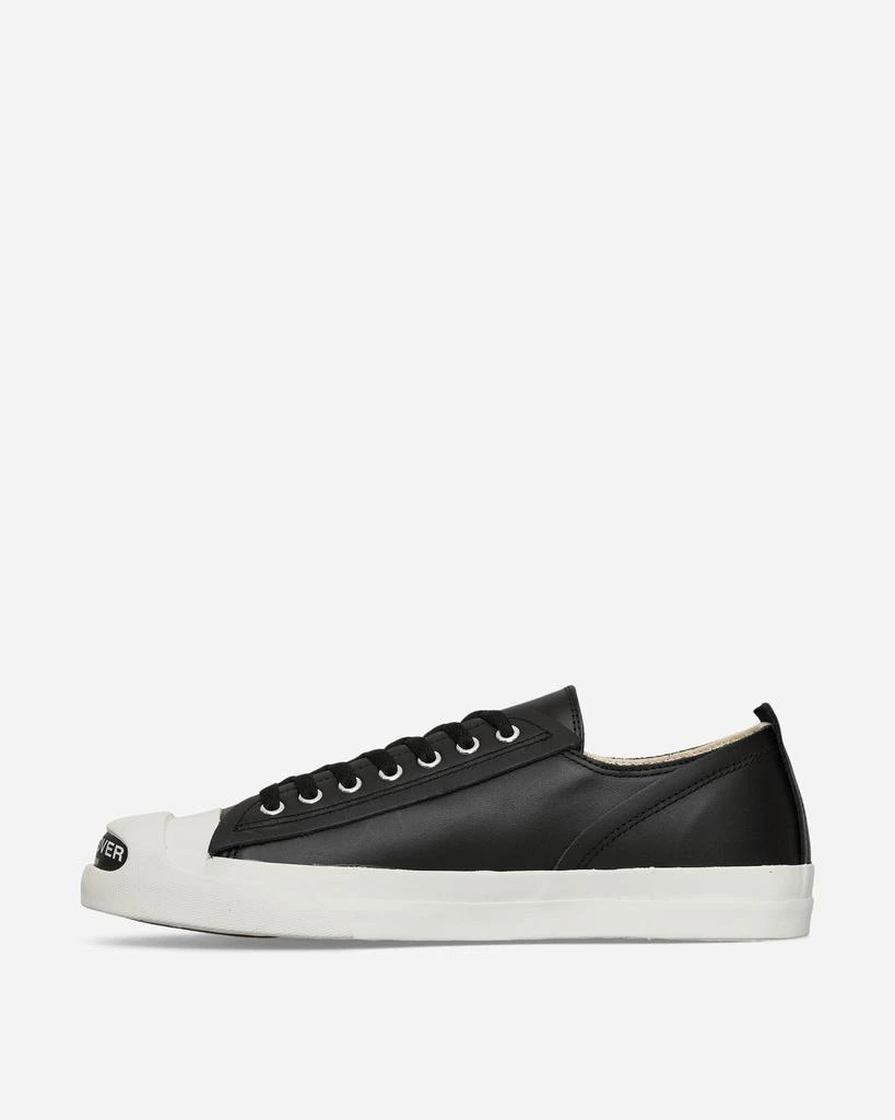 UNDERCOVER Men's Toe Logo Leather Sneakers Black 3
