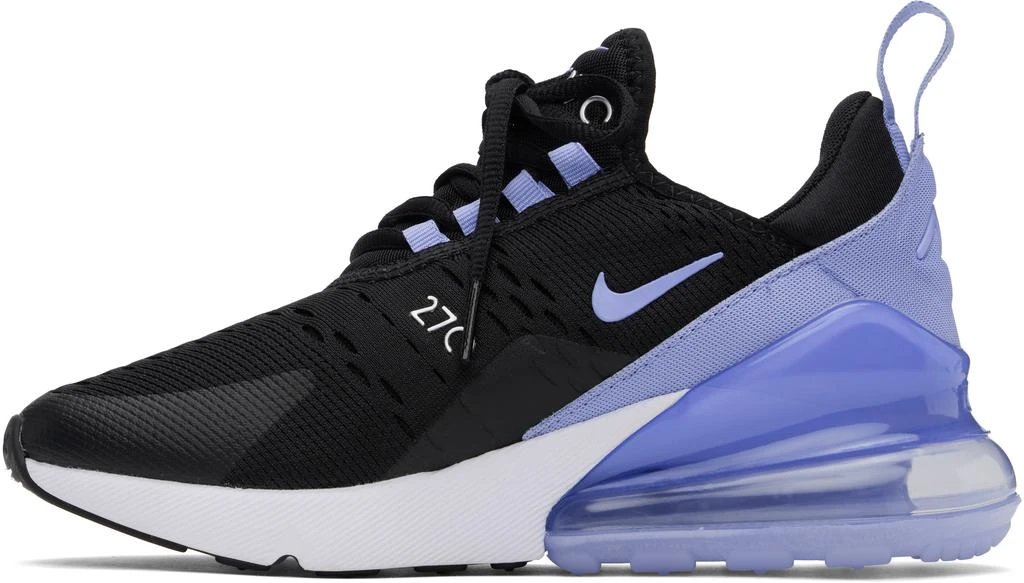 NIKE Black & Blue Air Max 270 Sneakers 3
