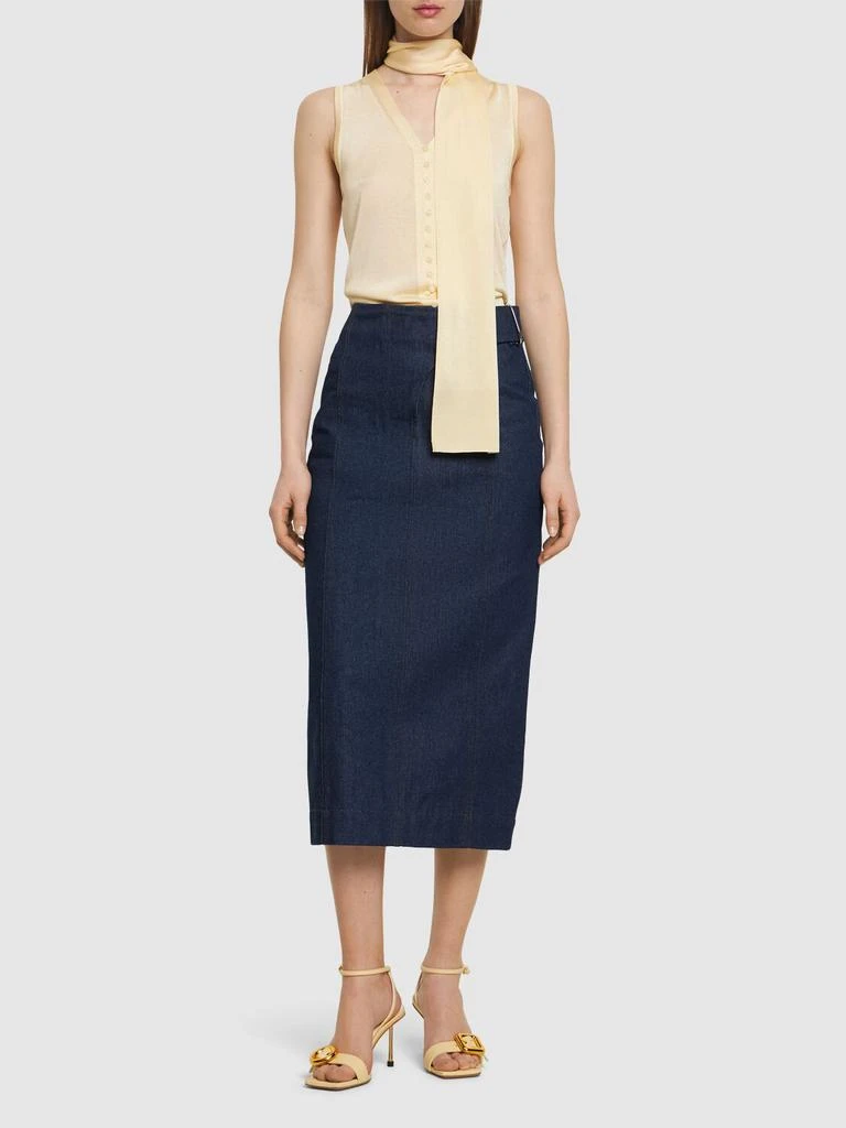 Jacquemus Le Haut Maestra Knit Scarf Top 1