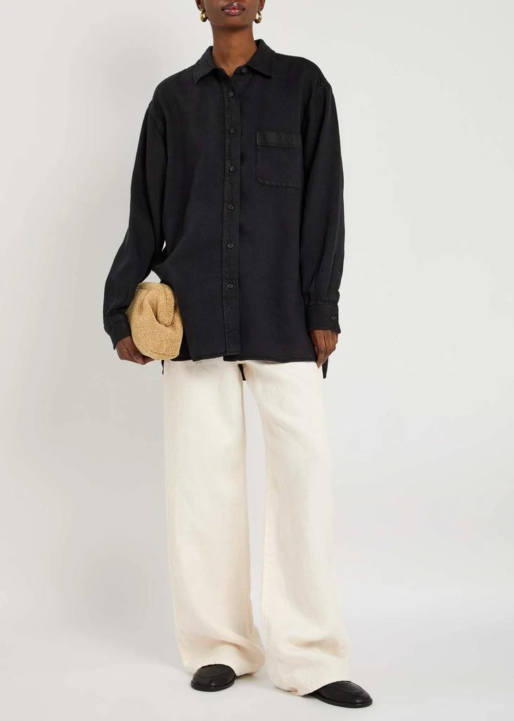 The Row Eglitta straight-leg linen jeans 4