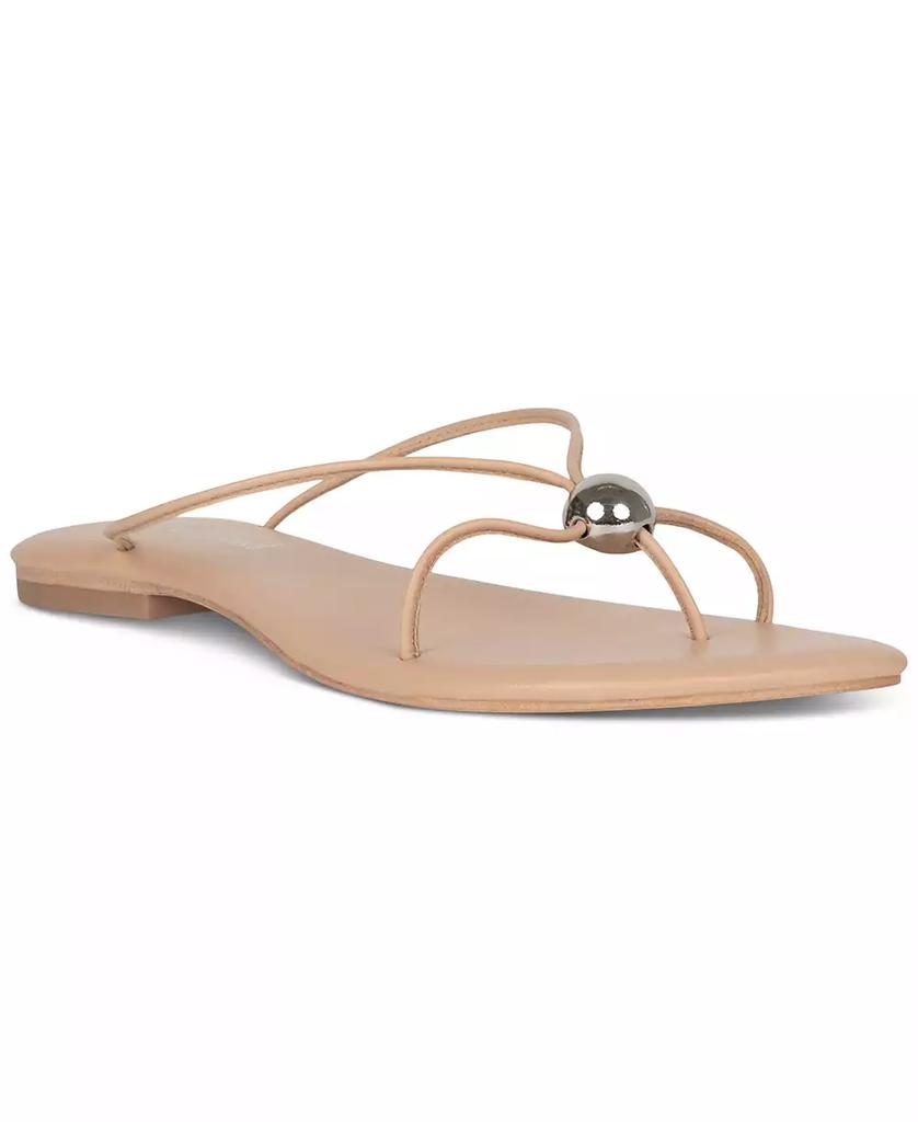 Jeffrey Campbell Cherished Dome-Stud Strappy Flat Sandals