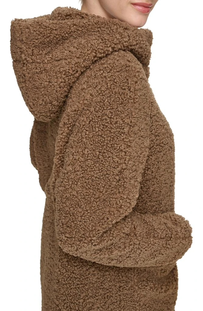Andrew Marc Seneca Faux Shearling Hooded Jacket 3