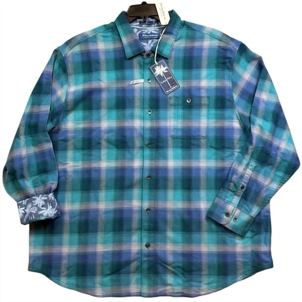 Tommy Bahama Tommy Bahama - Men
s Canyon Beach Fireside Check Top 5