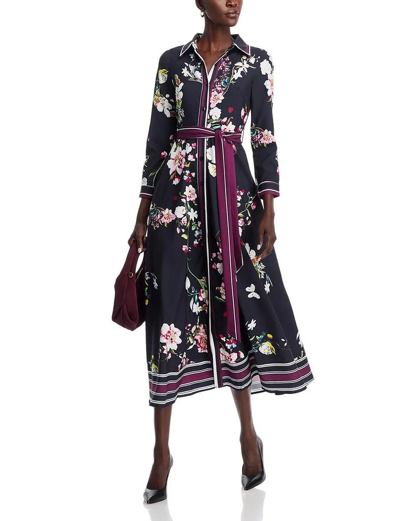 Nancy Yang Floral Print Maxi Dress 3