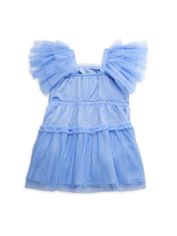 BCBG Girl's Pleated Tulle Dress 2