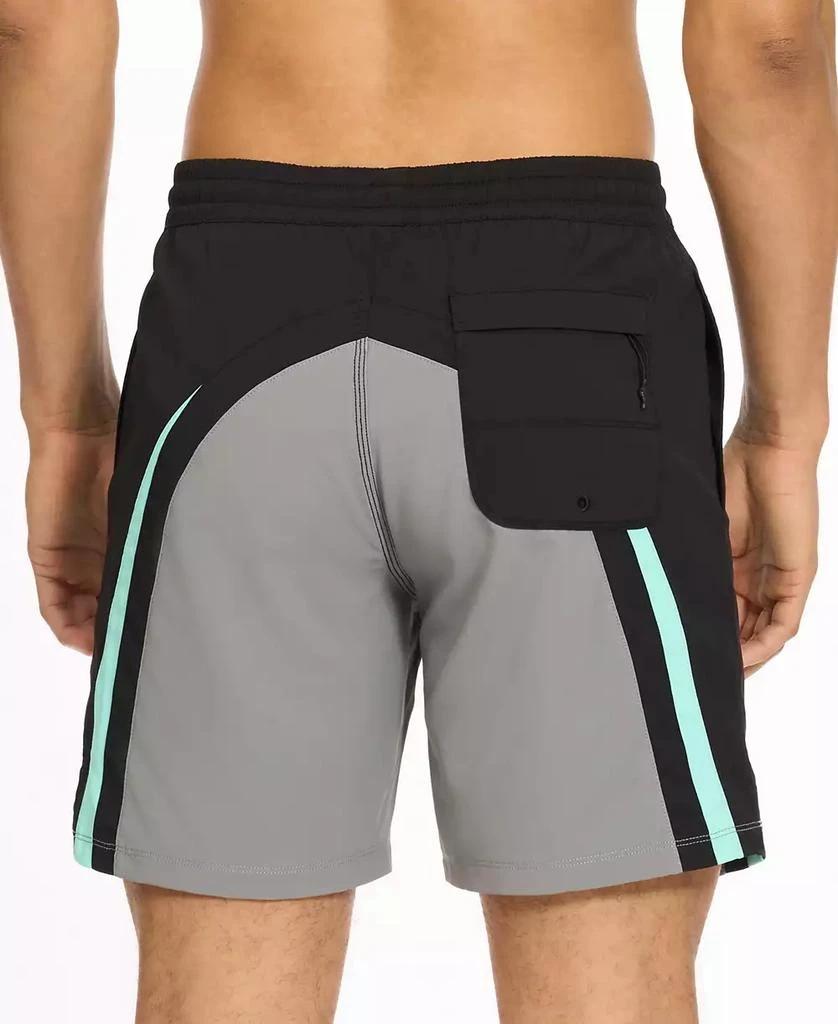 Puma Men's 7" Swim SWXP Colorblocked Trunks 2