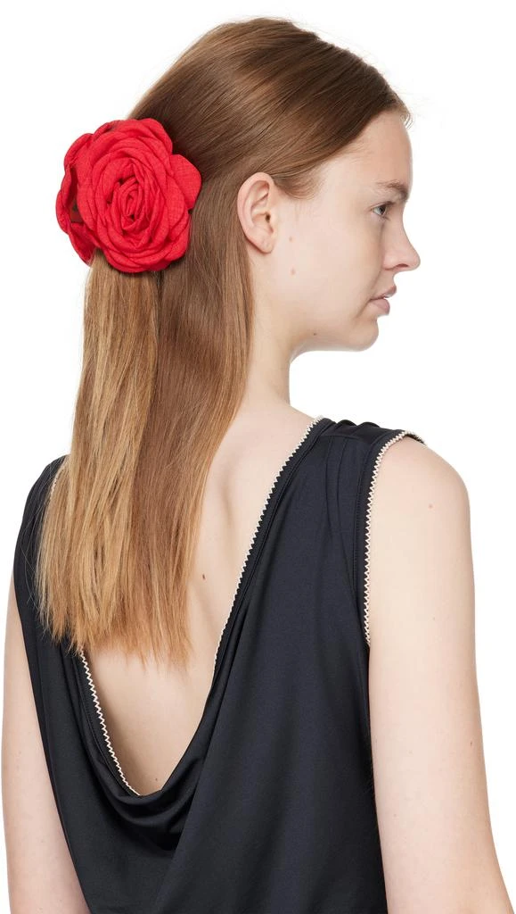 Caro Editions Red Rosie Claw Hair Clip 4