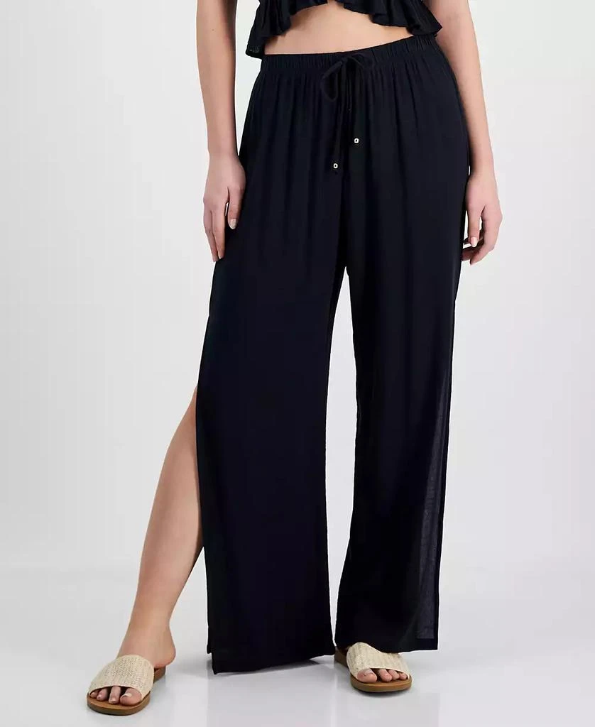 Miken Juniors' Side-Slit Cover-Up Pants, Exclusively at Macy's 1