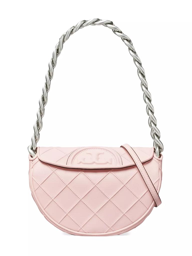 Tory Burch Small Fleming Soft Crescent Bag