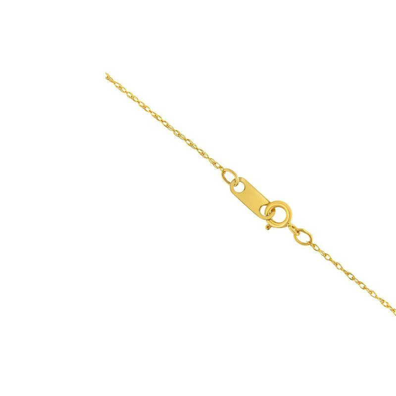 Haus of Brilliance 0.5mm Slim and Dainty Unisex Rope Chain Necklace 2