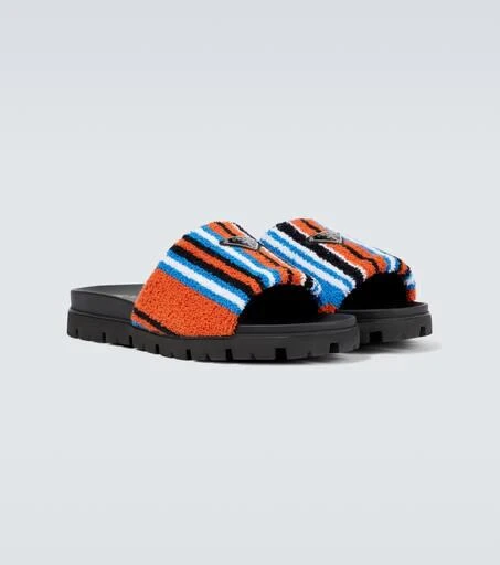 Prada Furry slides 5