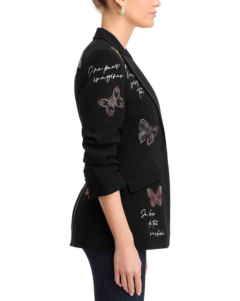 Cinq à Sept Butterfly Loveletter Scrunched Cheyenne Blazer 4