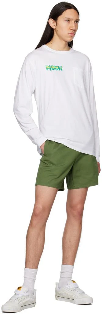 Noah Khaki Elasticized Shorts 4