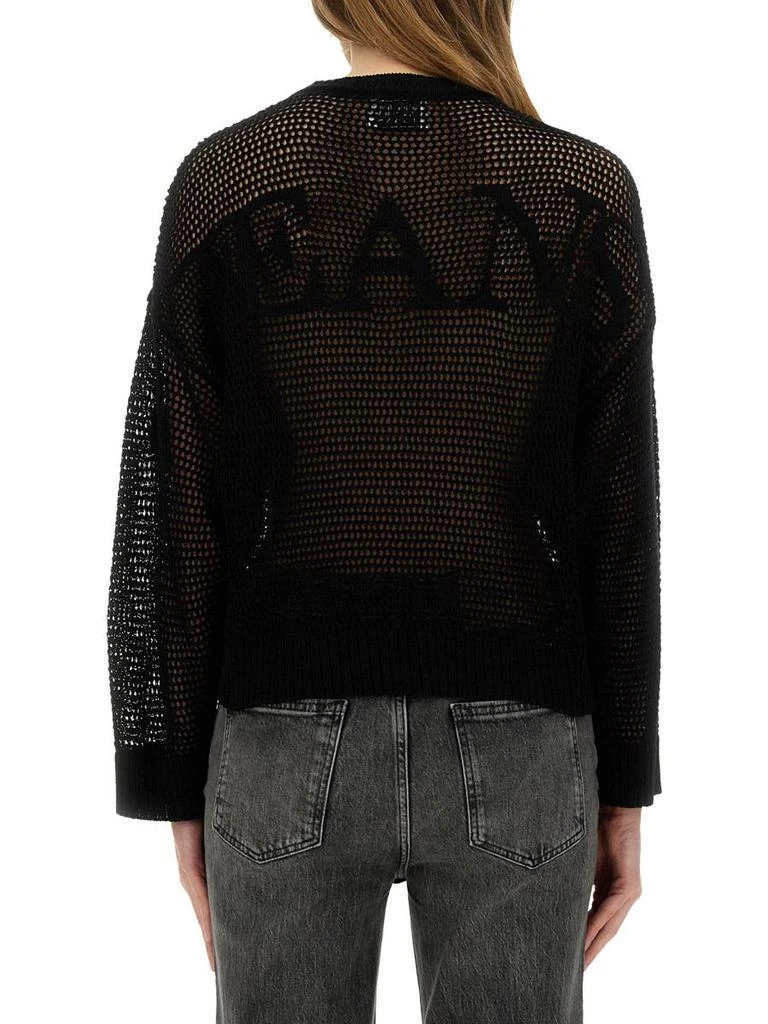 Moschino Jeans Moschino Jeans Mesh Shirt With Logo 3