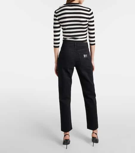 Dolce 
Gabbana High-rise slim jeans 3