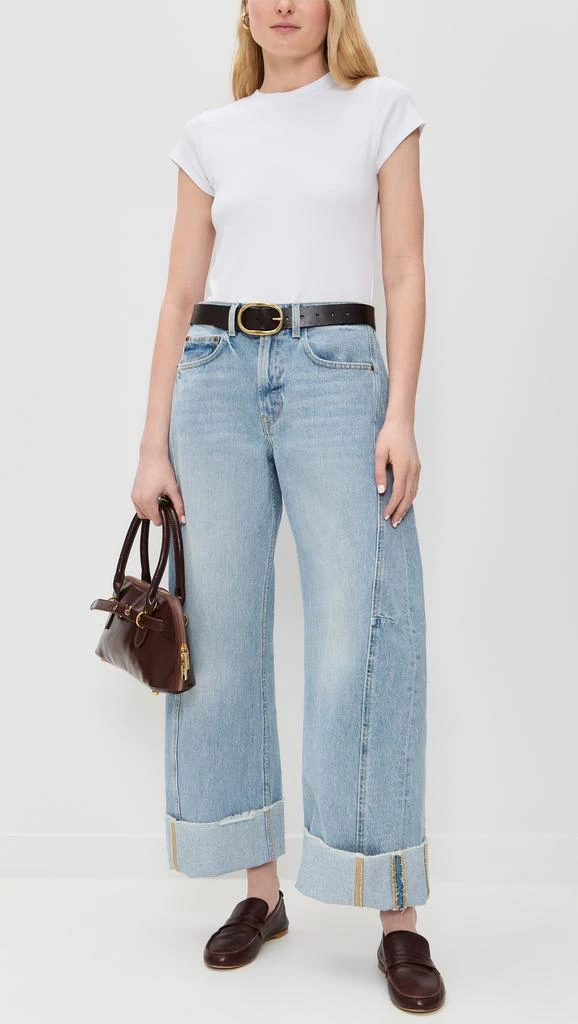 B Sides Relaxed Cuffed Lasso Jeans 4