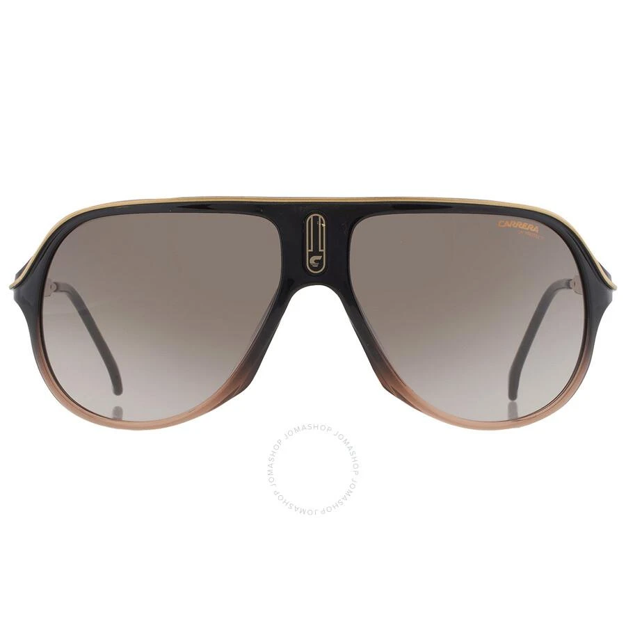 Carrera Brown Gradient Navigator Unisex Sunglasses SAFARI65/N 0DCC/HA 62 1