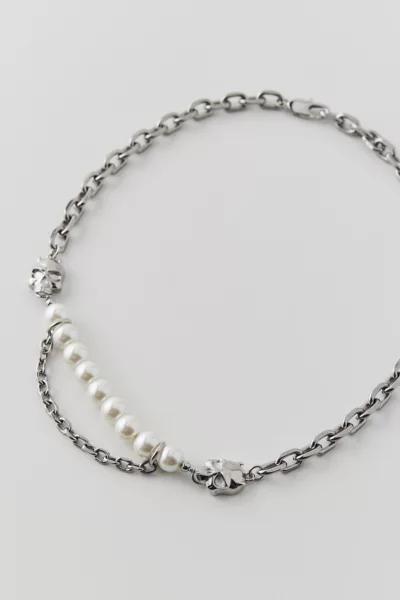 Rare Romance RARE ROMANCE Demon Skull Link Pearl Necklace