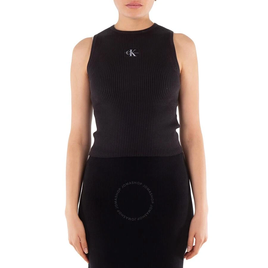 Calvin Klein Slim Ribbed Lyocell Tank Top 1