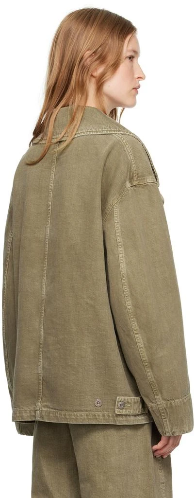 Lemaire Green Dispatch Denim Jacket 3