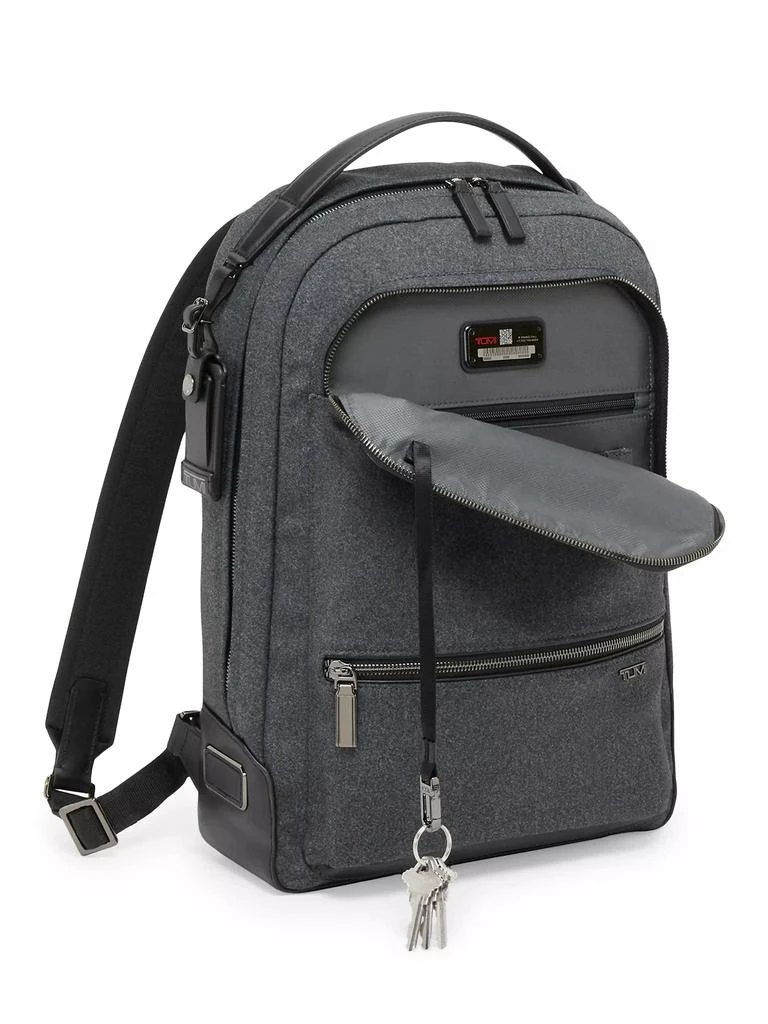 Tumi Harrison Bradner Nylon & Leather Backpack 3