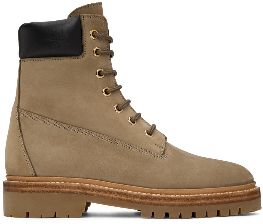 LEGRES Khaki Trekking Boots