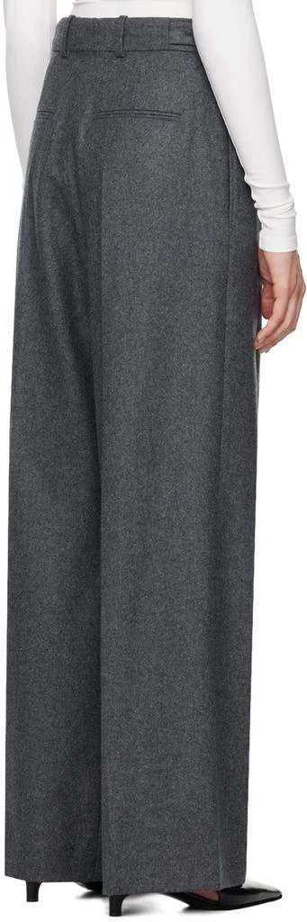 Carven Gray Wide Leg Trousers 3
