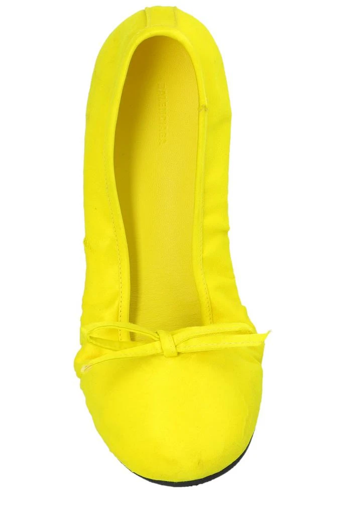 Balenciaga Balenciaga Bow Detailed Ballerina Flats 4