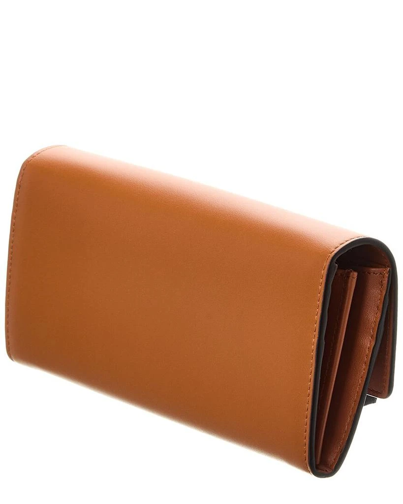 Fendi FENDI FF Leather Continental Wallet On Chain 2