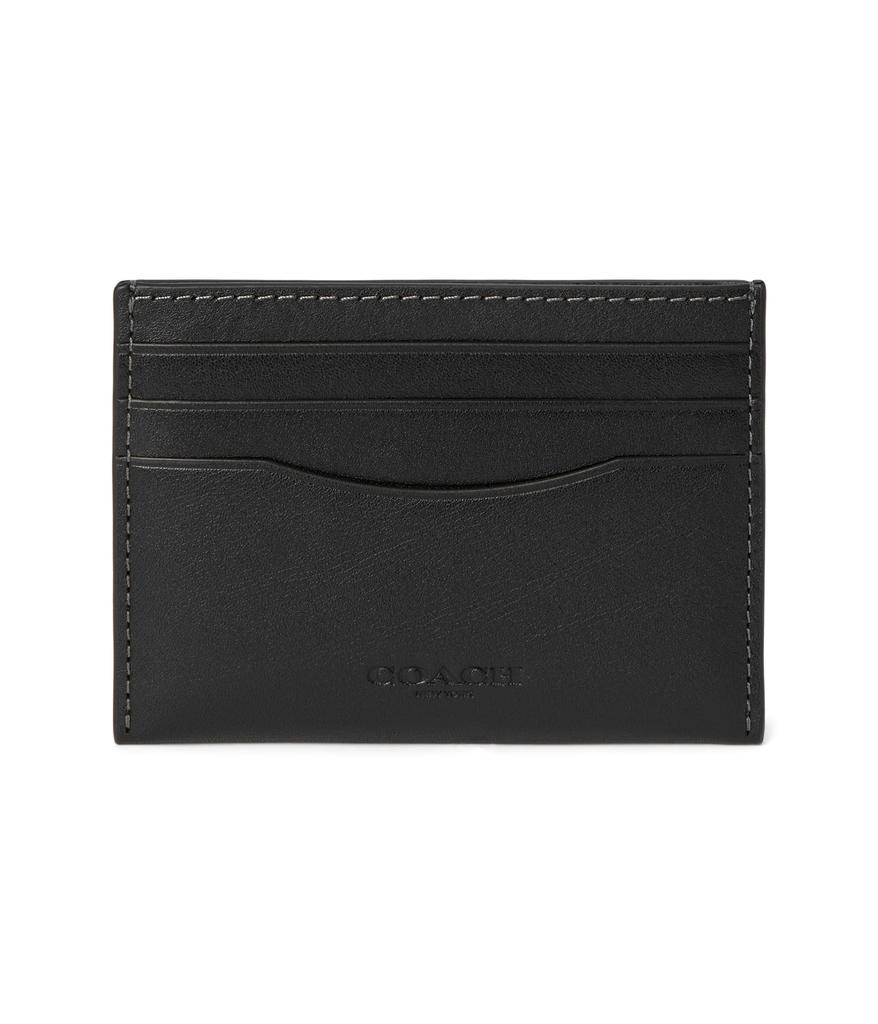 【COVERNAT】 Canvas Card Holder - BLACK Black Canvas Wallet Debit Card Holder Secure Zip Coin Pocket