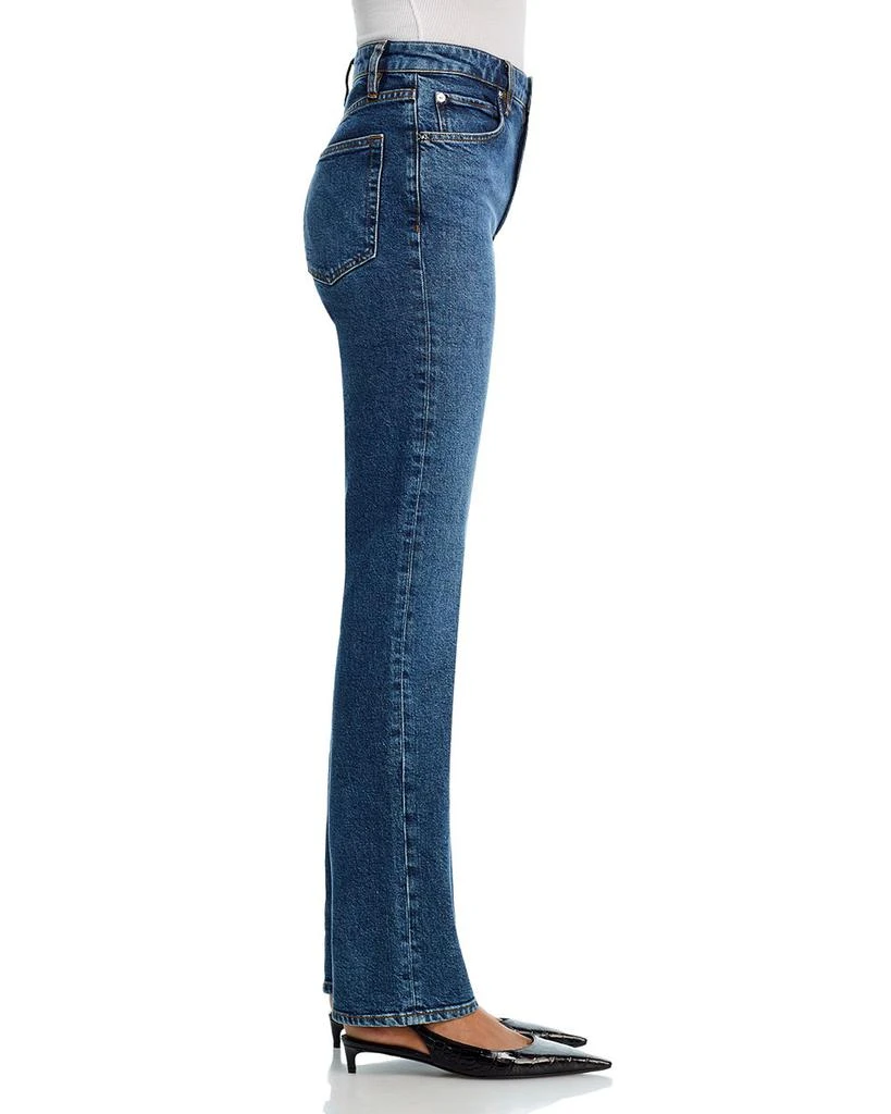 FRAME The Ruler High Rise Slim Straight Jeans in Archie 4