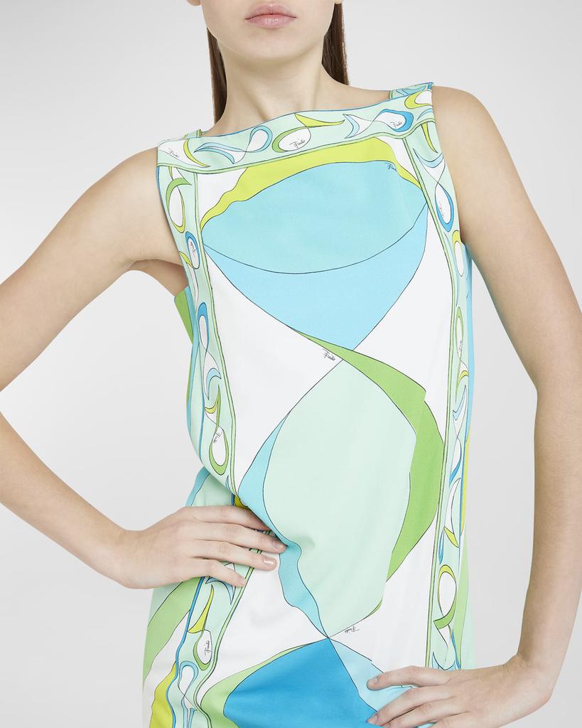 【MOF】◆キャラクター◆pure stitching sleeveless print dress PURE JILL WAIST-SEAMED MAXI DRESS | JJill