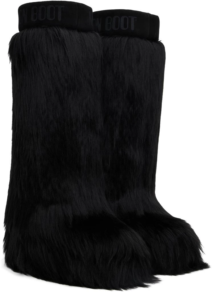 Moon Boot Black Icon Yeti Tall Boots 4