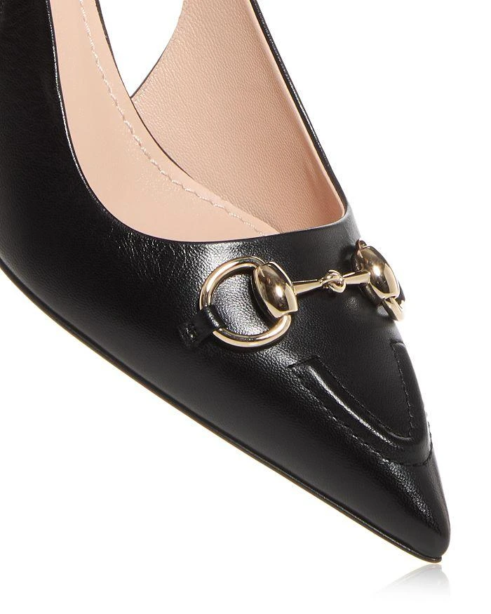 Gucci Women's Horsebit Slingback Pumps 5