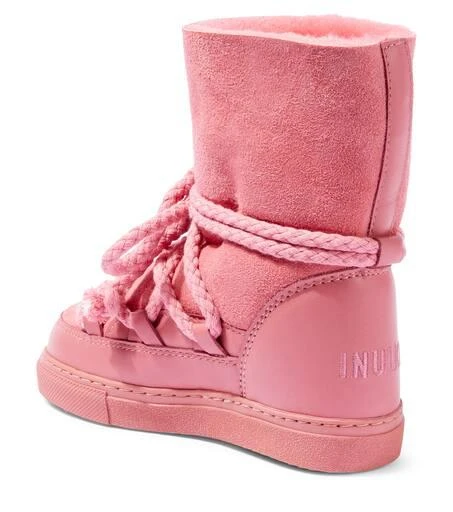 Inuikii Kids Classic High leather-trimmed ankle boots 3