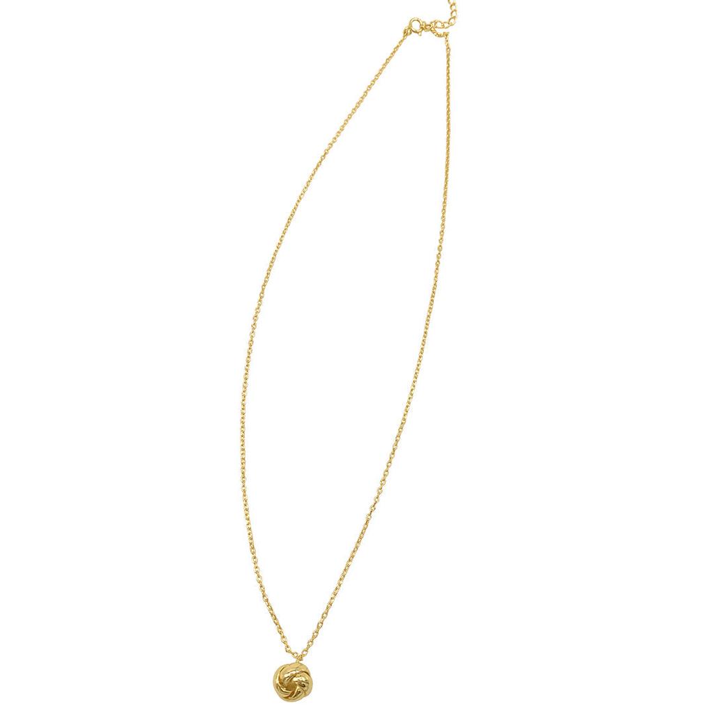 ADORNIA Adornia Knot Pendant Necklace gold