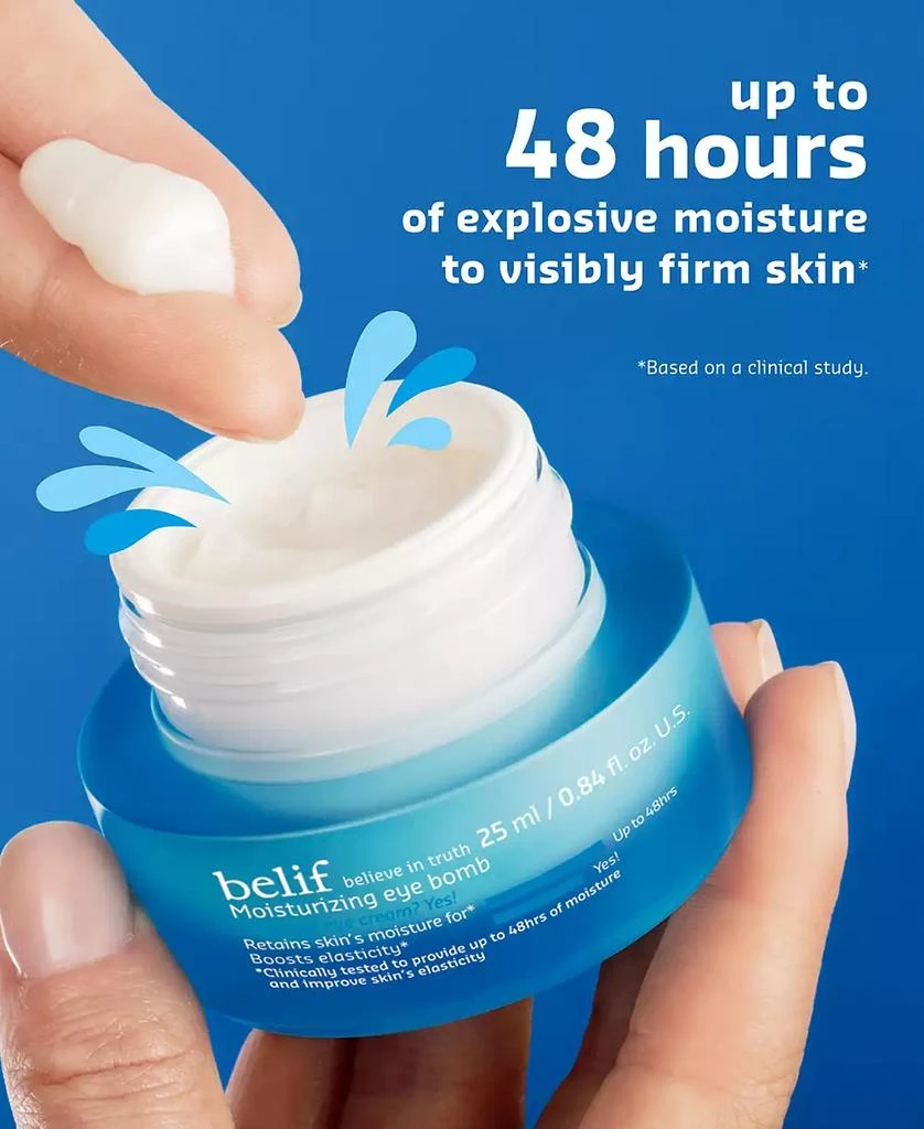 Belif Moisturizing Eye Bomb With Peptide, Ceramide & Squalane, 0.84 oz. 6