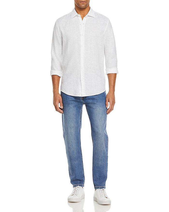 The Men's Store at Bloomingdale's Linen Regular Fit Button Down Shirt - 100% Exclusive