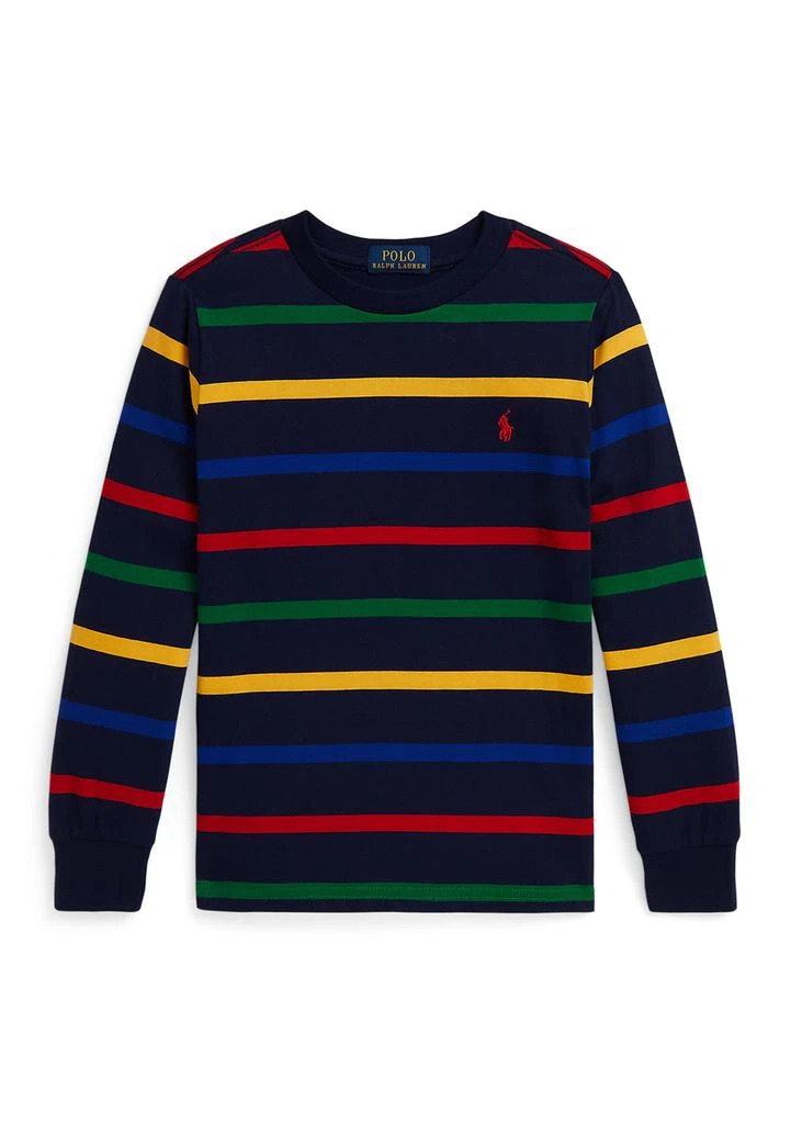 Ralph Lauren Boys 2-7 Striped Cotton Long Sleeve T-Shirt 1