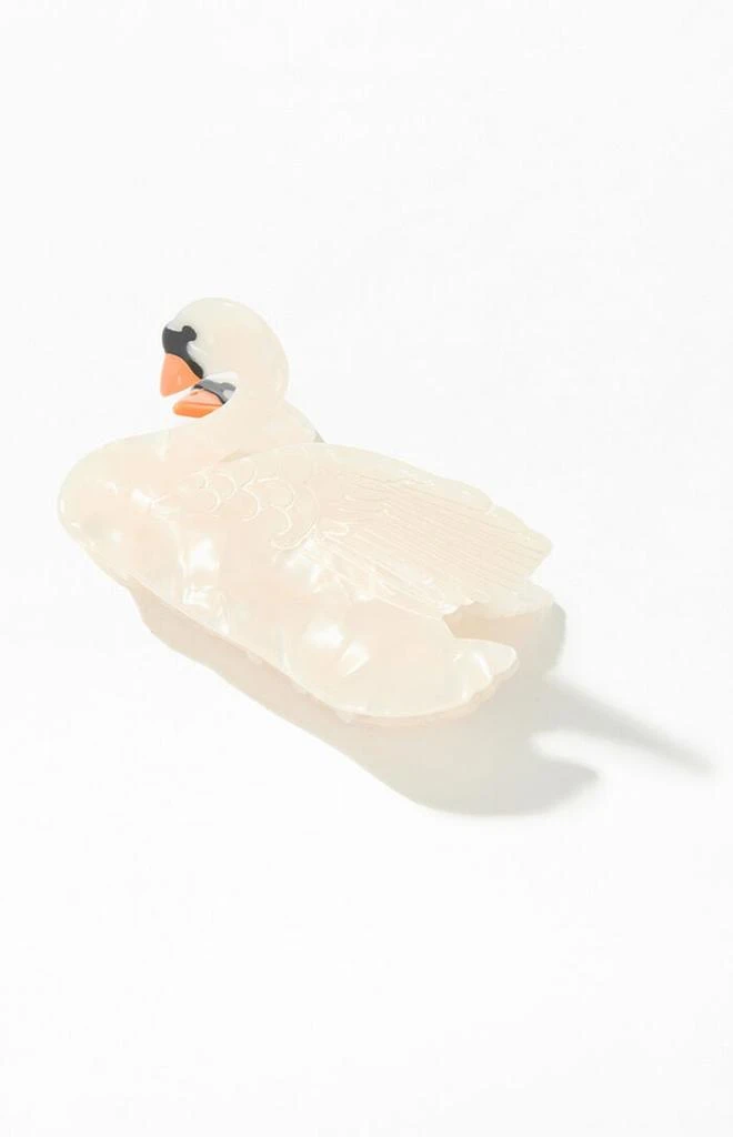 LA Hearts Swan Hair Claw Clip 1