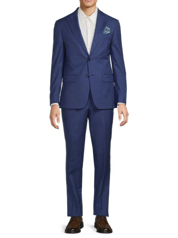 Tallia Wool-Blend Stretch-Fit Suit 1